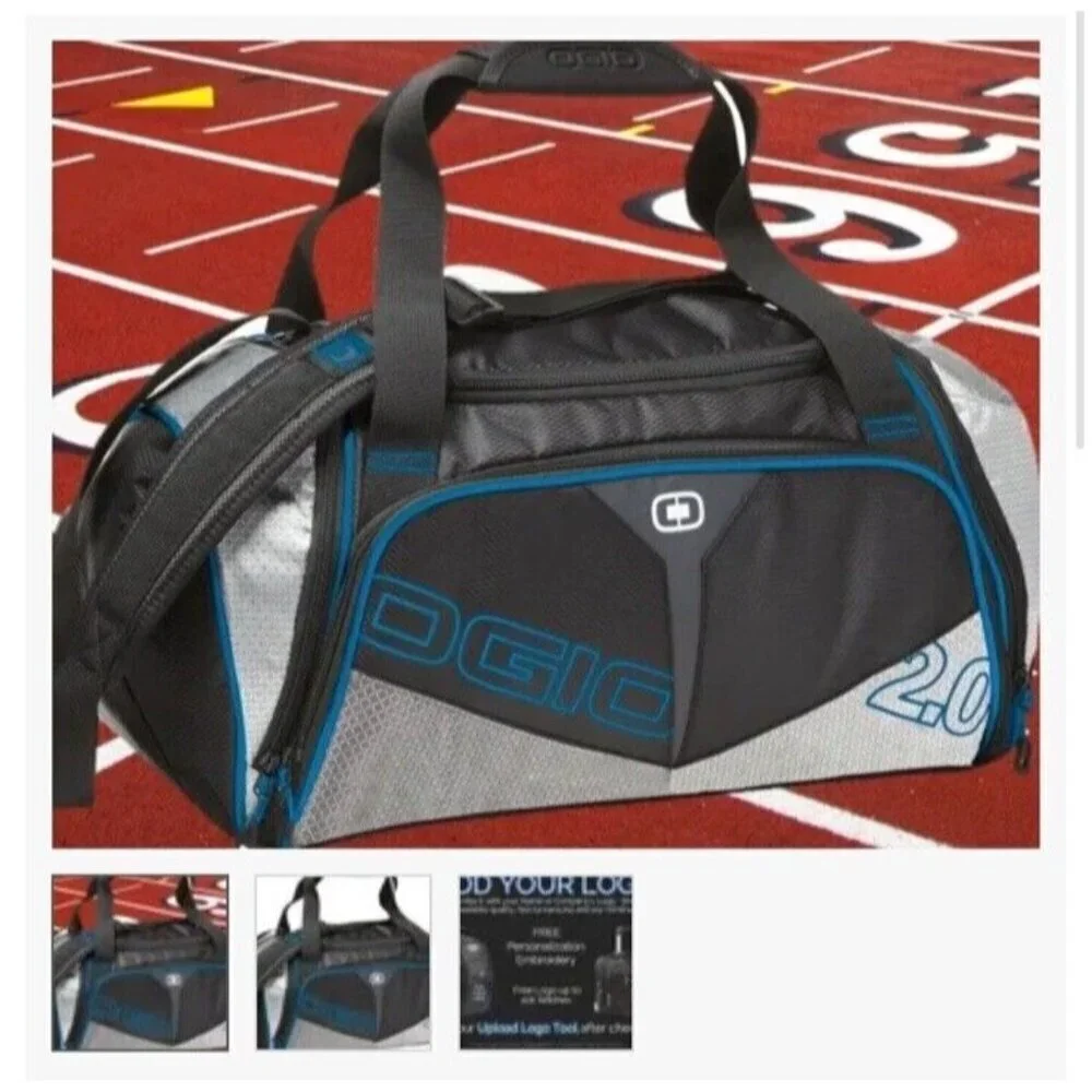 OGIO ENDURANCE 2.0 Duffel Bag Travel Sports Crossbody Strap Top Zipper